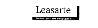 LEASARTE SOCIETA' PER L'ARTE DEL GRUPPO BNL logo