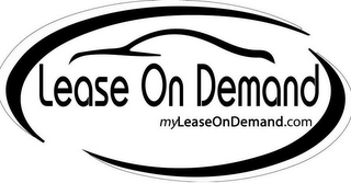 LEASE ON DEMAND MYLEASEONDEMAND.COM logo