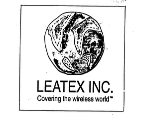 LEATEX INC. COVERING THE WIRELESS WORLD logo