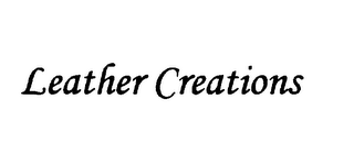 LEATHER CREATIONS logo