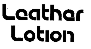 LEATHER LOTION logo