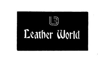 LEATHER WORLD logo