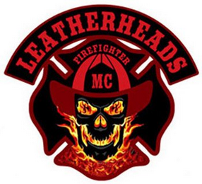 LEATHERHEADS FIREFIGHTER MC logo