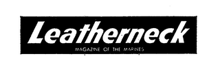 LEATHERNECK MAGAZINE OF THE MARINES logo