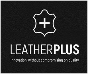 LEATHERPLUS INNOVATION, WITHOUT COMPROMISING ON QUALITY logo