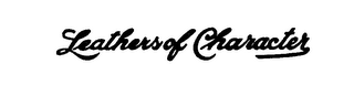 LEATHERS OF CHARACTER logo