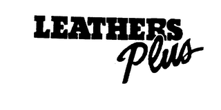 LEATHERS PLUS logo