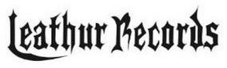 LEATHUR RECORDS logo