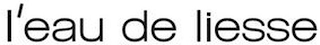 L'EAU DE LIESSE logo