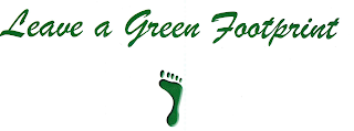 LEAVE A GREEN FOOTPRINT logo