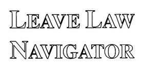 LEAVE LAW NAVIGATOR logo