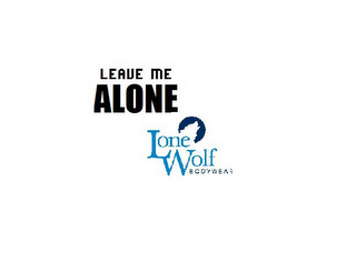 LEAVE ME ALONE LONE WOLF BODYWEAR logo