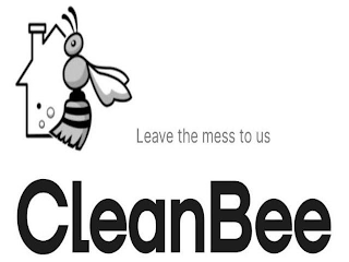 LEAVE THE MESS TO US CLEANBEE logo