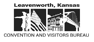 LEAVENWORTH, KANSAS CONVENTION AND VISITORS BUREAU logo