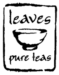 LEAVES PURE TEAS logo