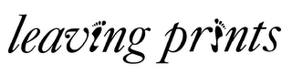 LEAVING PRINTS logo