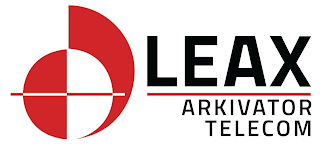 LEAX ARKIVATOR TELECOM logo