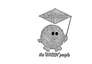LEBANON THE 'GREEN' PEOPLE logo