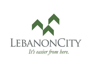 LEBANONCITY IT'S EASIER FROM HERE. logo