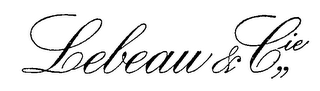 LEBEAU & CIE logo