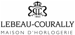 LEBEAU-COURALLY 1865 MAISON D'HORLOGERIE logo