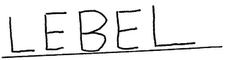 LEBEL logo