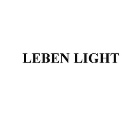 LEBEN LIGHT logo