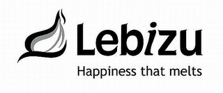 LEBIZU HAPPINESS THAT MELTS logo