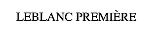 LEBLANC PREMIÈRE logo