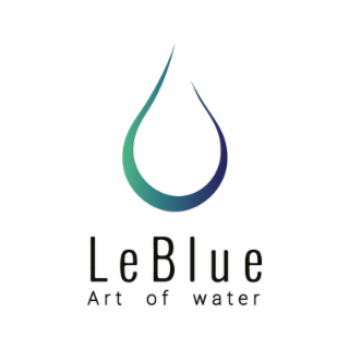 LEBLUE ART OF WATER logo