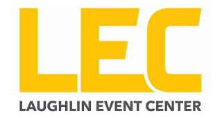 LEC LAUGHLIN EVENT CENTER logo