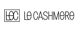 LEC LE CASHMERE logo