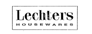 LECHTERS HOUSEWARES logo