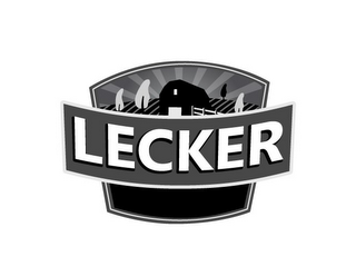 LECKER logo