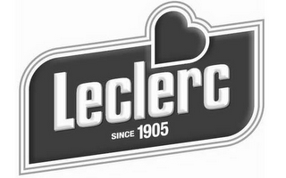 LECLERC SINCE 1905 logo