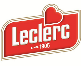 LECLERC SINCE 1905 logo