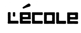 L'ECOLE logo