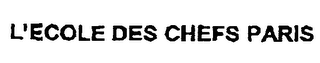 L'ECOLE DES CHEFS PARIS logo