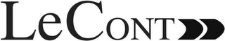 LECONT logo