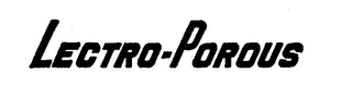 LECTRO-POROUS logo