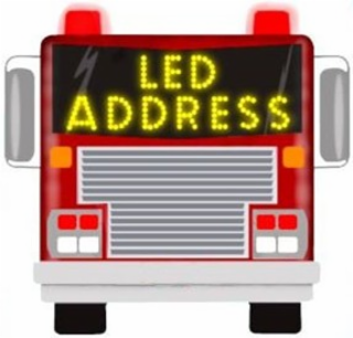 LED ADDRESS logo