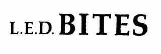 L.E.D. BITES logo