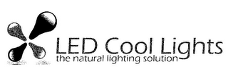 LED COOL LIGHTS THE NATURAL LIGHTING SOLUTION logo