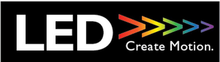 LED CREATE MOTION. logo