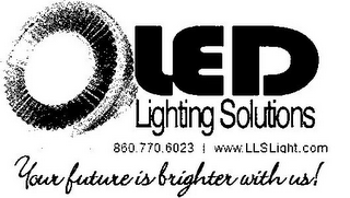 LED LIGHTING SOLUTIONS 860.770.6023 | WWW.LLSLIGHT.COM YOUR FUTURE IS BRIGHTER WITH US! logo