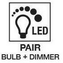 LED PAIR BULB + DIMMER logo