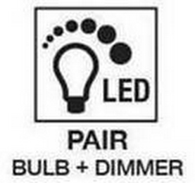 LED PAIR BULB + DIMMER logo