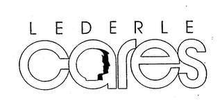 LEDERLE CARES logo