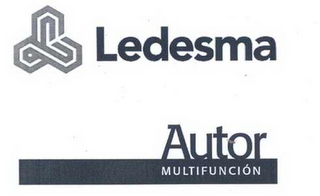 LEDESMA AUTOR MULTIFUNCIÓN logo