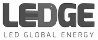 LEDGE LED GLOBAL ENERGY logo